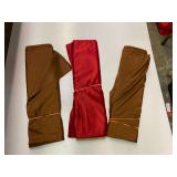 Partial fabric bolts, 2-55”, and 1-58”, see pictures for details.