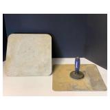 Plastering hawks, two pieces, see pictures for details.