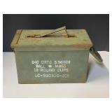 Metal ammo box, see pictures for details.