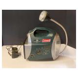 Coleman radio/TV combo, with lantern, powers up, see pictures for details.