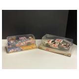 #10 and #41 NASCAR replicas, two pieces, 1/24 scale, comes with original boxes, see pictures for details.