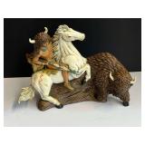 Ceramic Native American sculpture, see pictures for details.