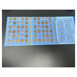 Lincoln head cent, partial set starting in 1941, see picture for details.