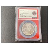 1925 Stone Mountain commemorative half dollar, 100th anniversary, graded, see pictures for details.