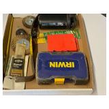 Assortment of drill bits, wire wheels, and more. See pictures for details.