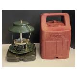Coleman propane lantern with cover, no globe, see pictures for details.