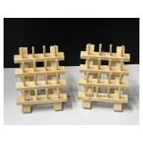 Thread spool stands, set of two, see pictures for details.