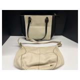 Ladies handbags, two pieces, labeled “The Sak”, and “Nine West”, see pictures for detail details.