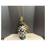 Unique vintage ceramic lamp, see pictures for details.