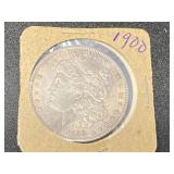 1890 Morgan Silver Dollar, see pictures for details.