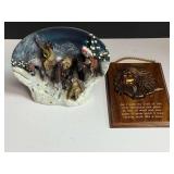 Native American wall plaque and home decor, see pictures for details.