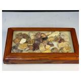 Framed Native American artifacts/shards,  see pictures for details.