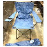Folding camp chair with storage bag, see pictures for details.