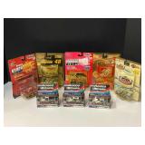 NASCAR stock car replicas, all are still an original packaging, approximately eight pieces, tub is not included, see pictures for details.