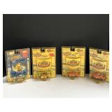 Four NASCAR diecast replicas, 1/64 scale, still in original packaging, tub is not included, see pictures for details.