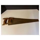 Vintage hand saw, see pictures for details.