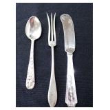 Vintage Sterling Silver Flatware -See all photos.