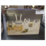 LUMINARC 5-PIECE WINE SET IN ORIGINAL BOX