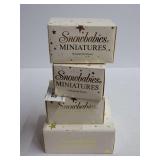 Dept 56 Snowbabies Miniatures Handpainted Pewter Figurines