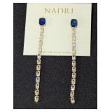 NADRI Dangle Earrings Fine Metal Plating