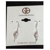 Giani Bernini Sterling Silver Filigree Twist Drop Earrings