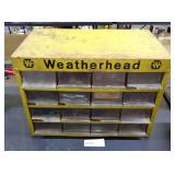 Weatherhead Parts Storage Cabinet with Contents