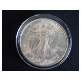 1942-D WALKING LIBERTY HALF DOLLAR COIN