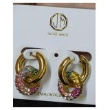 Jackie Mack Rainbow Small Hoop Earrings