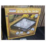 DECORATORS TOUCH 10-PIECE TIC-TAC-TOE SET IN ORIGINAL BOX