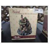 CLASSIC TREASURES MUSICAL LIGHTHOUSE WATER FOUNTAIN IN ORIGINAL BOX