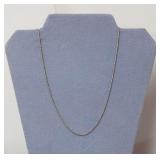 Sterling Rope Necklace - See all photos.