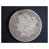 1892-O MORGAN SILVER DOLLAR COIN