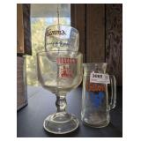 VINTAGE LARGE BEER MUGS INCLUDING HAMM