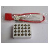 New Regal R15LC1 Gun Lock with Keys and Winchester .380 Auto Ammunition