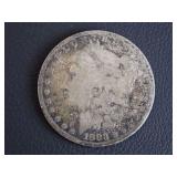 1883-O MORGAN SILVER DOLLAR COIN