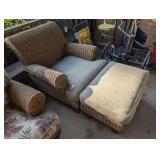 LEXINGTON CASUAL CLUB CHAIR WITH MATCHING OTTOMAN