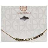 Giani Bernini CZ 18k Gold Over Sterling Silver Ankle Bracelet