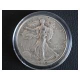 1947 WALKING LIBERTY HALF DOLLAR COIN