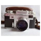 Zeiss Ikon Contax Camera with Sonnar 1:1.5 f=50mm Lens & Case - Made in Germany