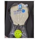 Blue Water Beach Pickleball Set with Carry Case and Ball