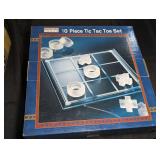 DECORATORS TOUCH 10-PIECE TIC-TAC-TOE SET IN ORIGINAL BOX