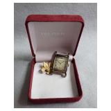 Wittnauer Watch (No Band) and Antique Pin