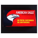 American Eagle 40 S&W 165gr FMJ Ball Cartridges