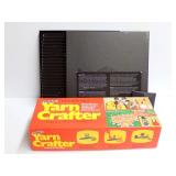 Vintage Yarn Crafter and Square Wave Kinetic Spinner Art by Ivan Black