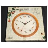 SINGING BIRD CLOCKING ORIGINAL BOX