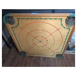 VINTAGE WOODEN DOUBLE-SIDED GAME BOARD