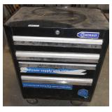 KOBALT 4 DRAWER 27" ROLLING TOOL BOX W/SURGE PROTECTOR