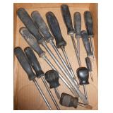 (14) ASSORTED SCREWDRIVERS