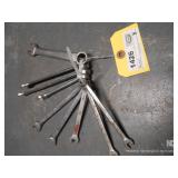9 PC COMBO WRENCH SET 7MM - 15MM