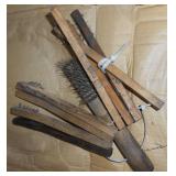 (9) SMALL WIRE BRUSHES